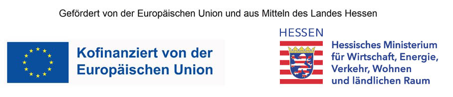 Kofinanziert von der europäischen Union und dem Land Hessen