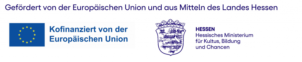 Logo der EU und Hessen - Chancen, Kultus